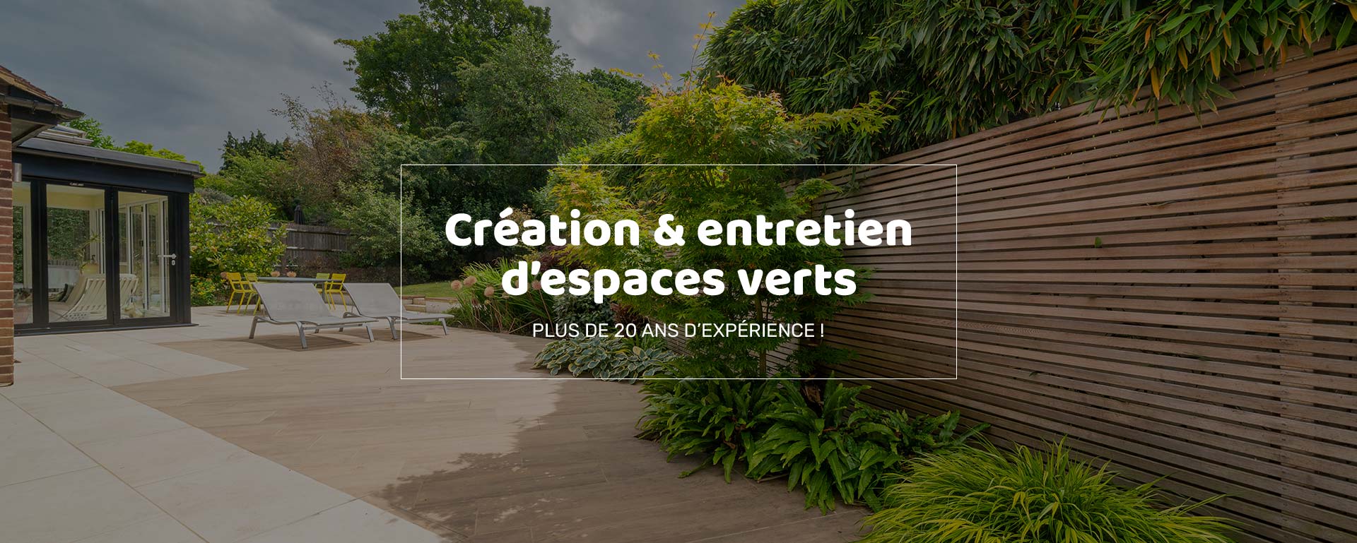 création et entretien d'espaces verts