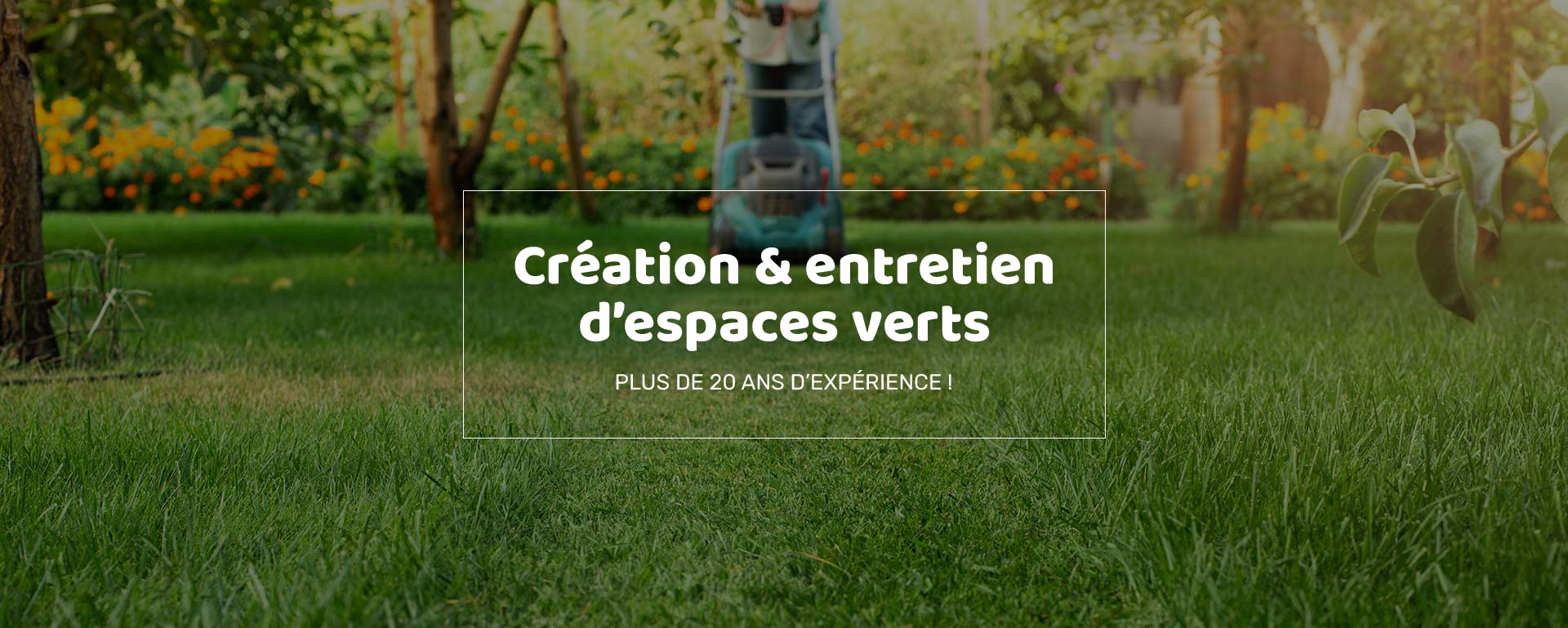 entretien d'espaces verts